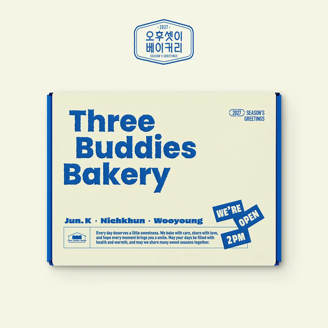 [2PM] 2PM 2027 Season's Greetings [Three Buddies Bakery]
