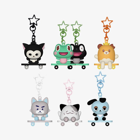 [KickFlip] KICKDOONGS FIGURE KEYRING - KICK OFF THE WALL Pt.1