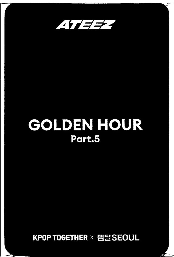 ATEEZ "GOLDEN HOUR : Part.5" - KPOP-TOGETHER X 맵달SEOUL Lucky Draw Event Photocard [26.07.28]