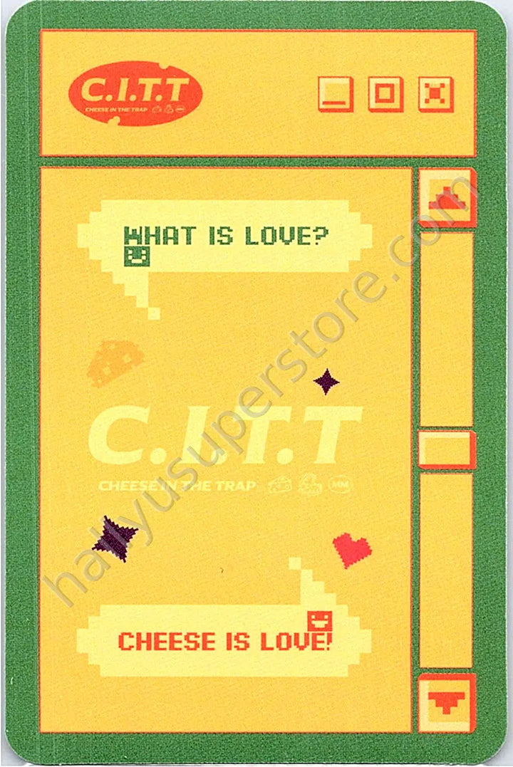 MAMAMOO - Moonbyul - C.I.T.T. (Cheese in the Trap) merch photocard photobook