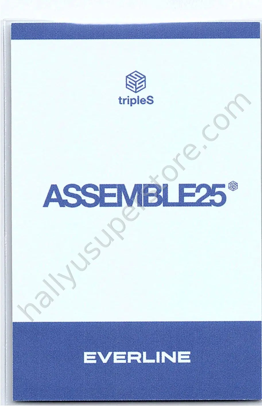 tripleS - Shion - Assemble25 everline fansign polaroid round 7