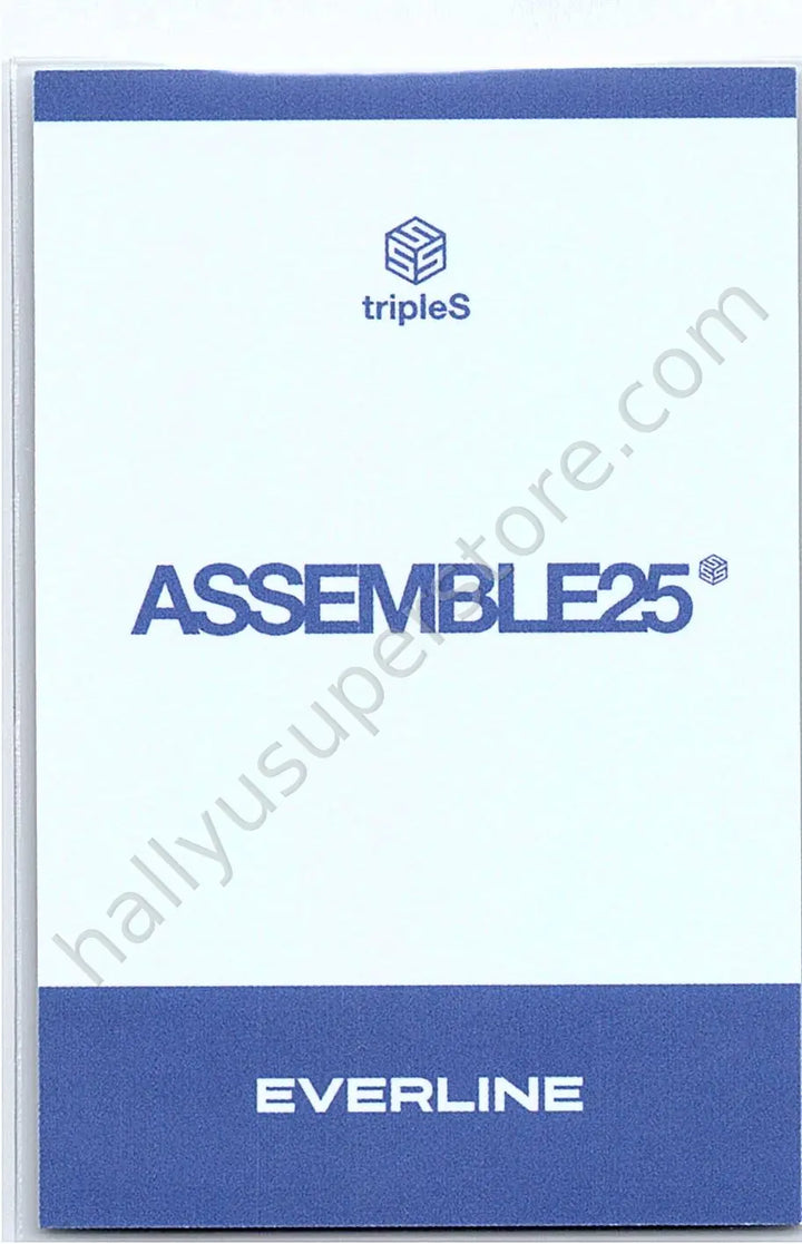 tripleS - Shion - Assemble25 everline fansign polaroid round 7