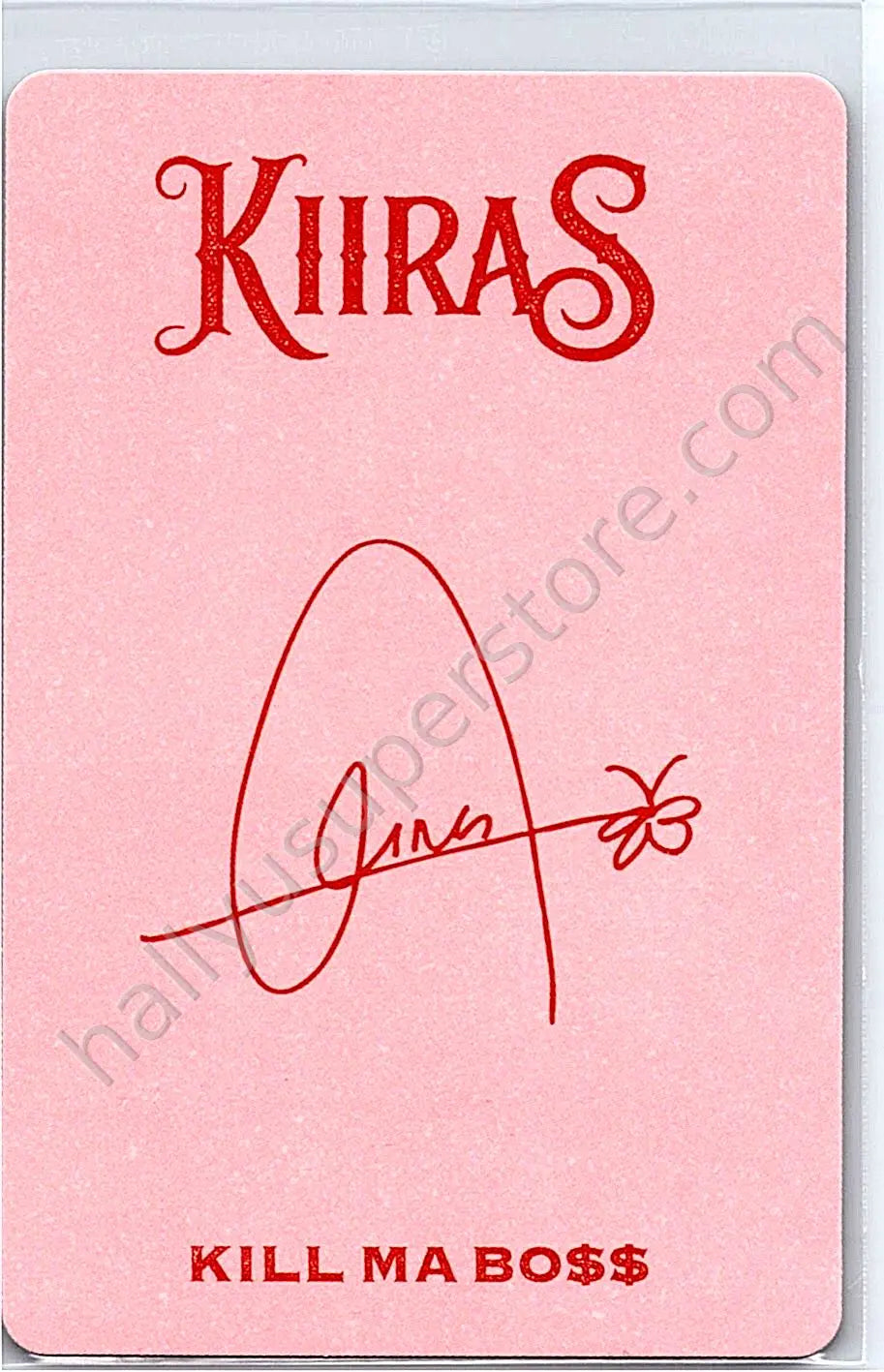 Kiiras - LingLing - Kill Ma Bo$$ ace version album photocard korean album