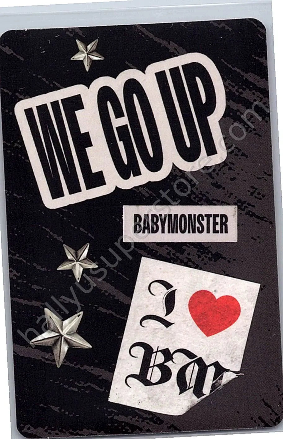 BABYMONSTER - Pharita - WE GO UP album photocard first press only pattern version