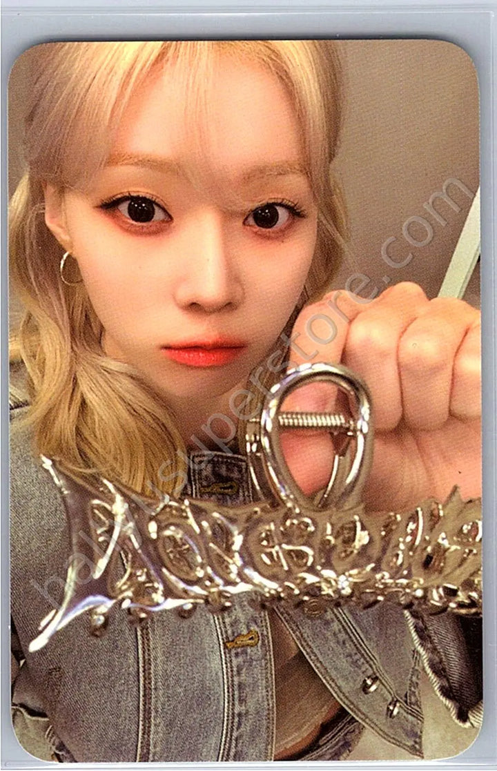 aespa - Winter - Armageddon MD Events (All) claw clip merch photocard