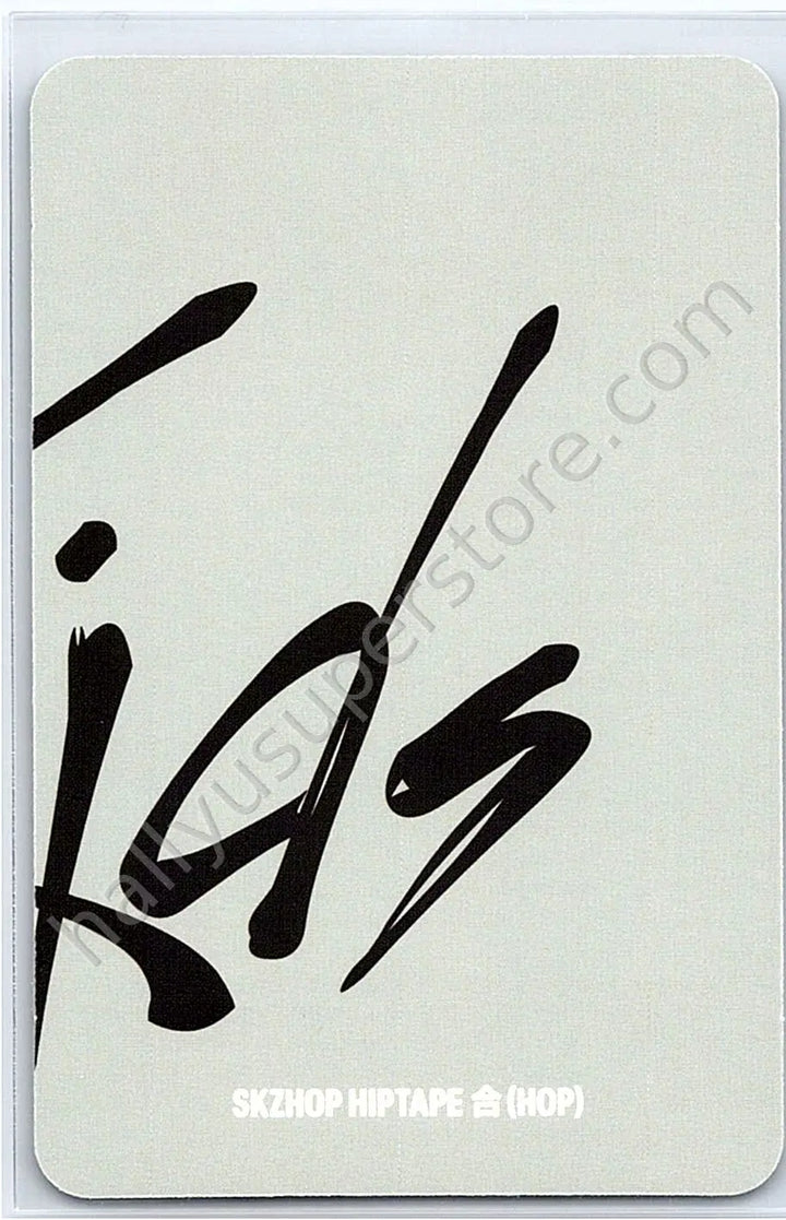 Stray Kids - Hyunjin - HOP accordion version album photocard