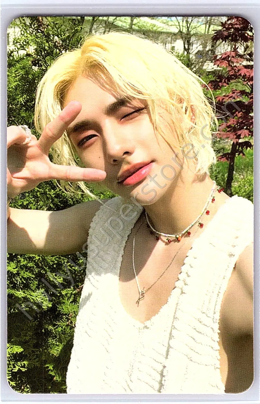 Stray Kids - Hyunjin - Maxident album photocard t-crush version