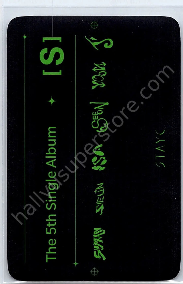 STAYC - Isa - S album photocard plve version