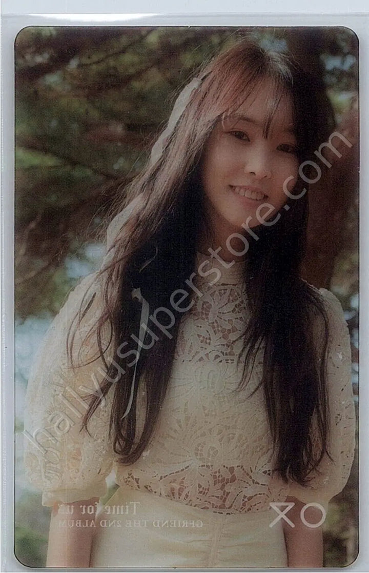 GFRIEND - Yuju - Time for us album photocard transparent