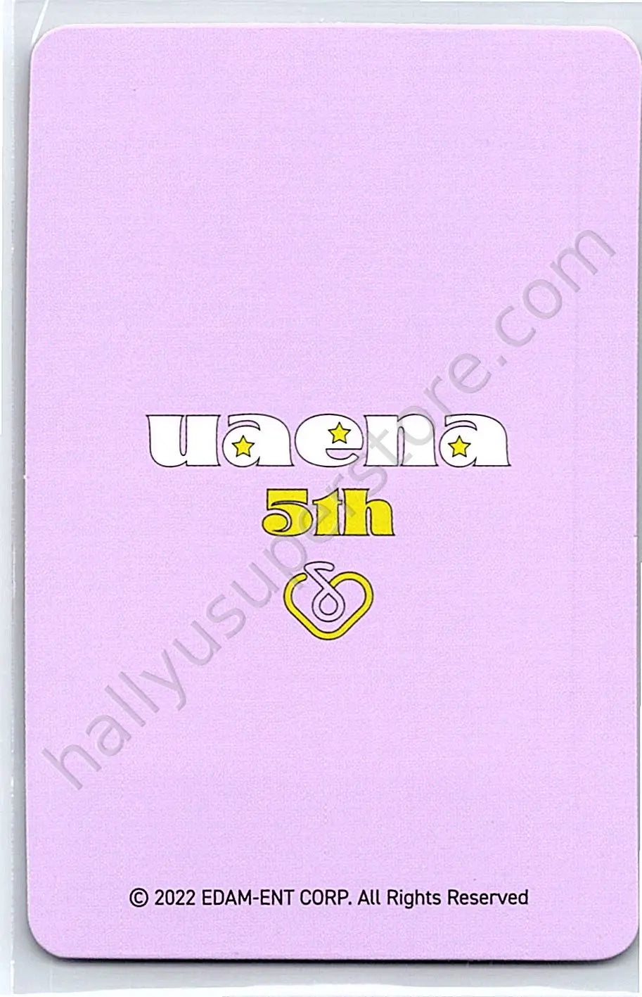 IU - IU - IU - IU - 5th UAENA Membership Kit Other photocard set
