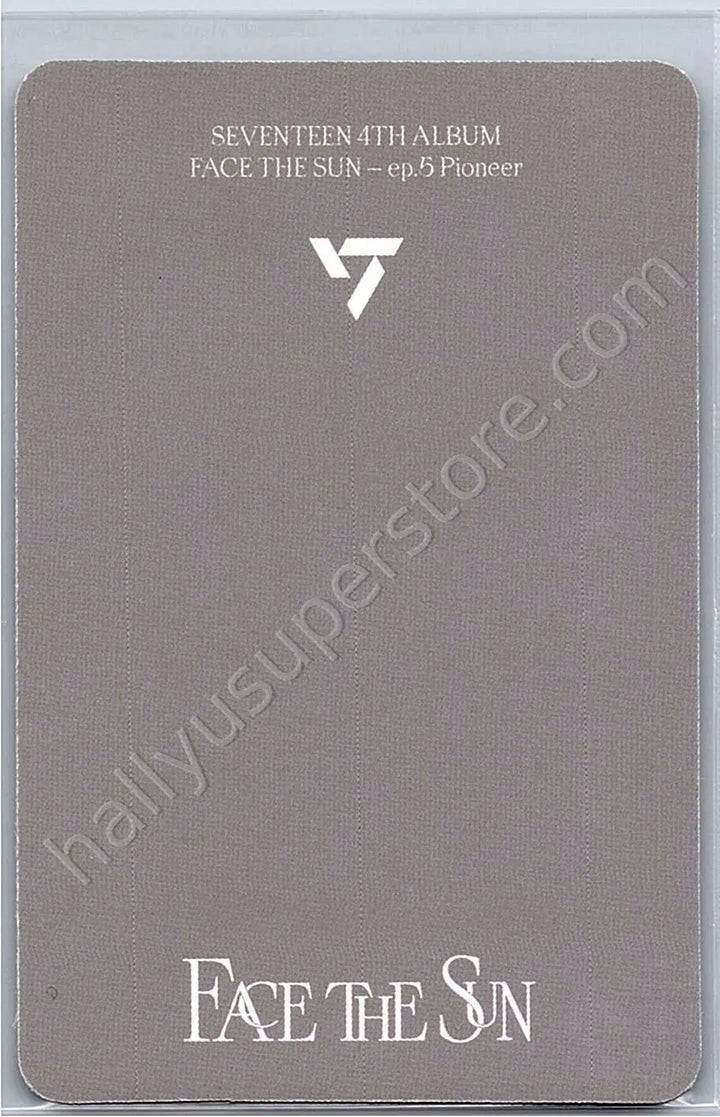 SEVENTEEN - Jun - Face the Sun album photocard pioneer version