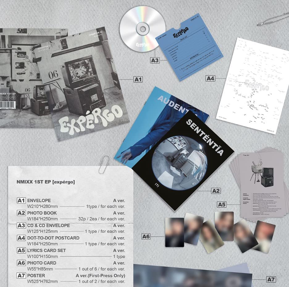 NMIXX - 1st EP "Expergo" (PhotoBook Ver.) [Random / Set] - HALLYUSUPERSTORE