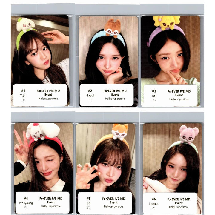 IVE - IVE COLLAB with EVERLAND <ForEVER IVE> POP-UP Store MD Event Photocard [26.07.02]
