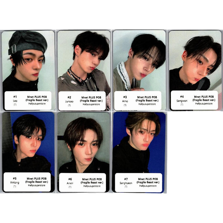 ALPHA DRIVE ONE "UNBREAKABLE : 少年BEAST" - Mnet Plus Pre-Order Benefit Photocards (Fragile Beast Ver.) [26.08.26]