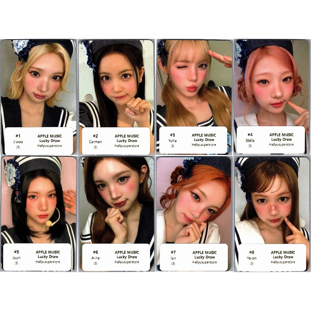 Hearts2Hearts "Lemon Tang" - Apple Music Lucky Draw Event Photocard R2 [26.07.24]