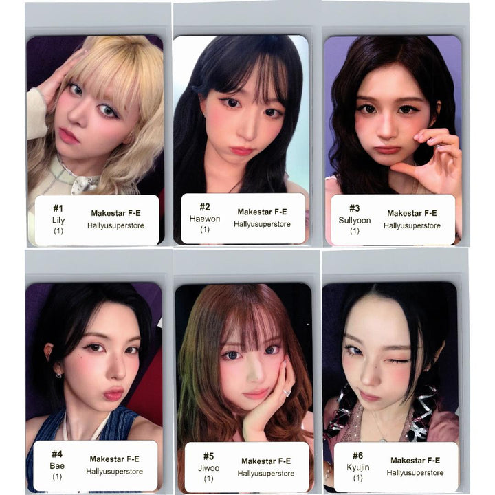 NMIXX "Heavy Serenade" - Makestar Fansign Event Photocard R3 [26.06.12]