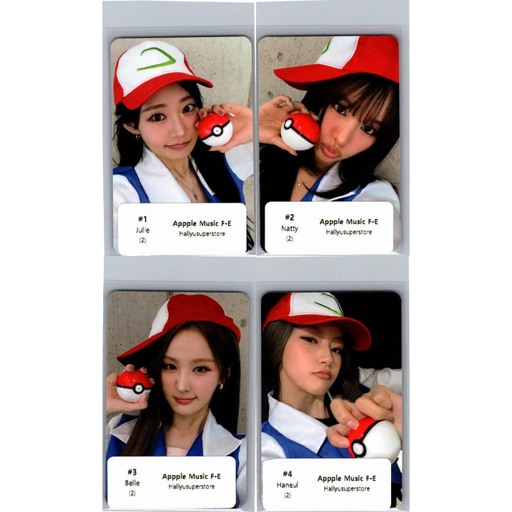 KISS OF LIFE "Who is she" - Apple Music Fansing Event Photocard (Awe Ver.) [26.06.23]