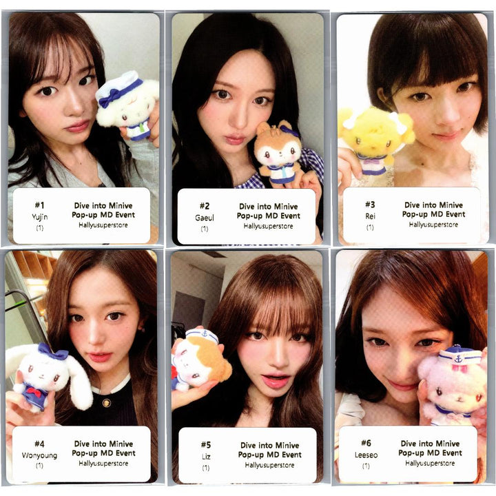 IVE - "Dive into Minive" POP-UP Store Official MD Event Photocard [26.07.30]