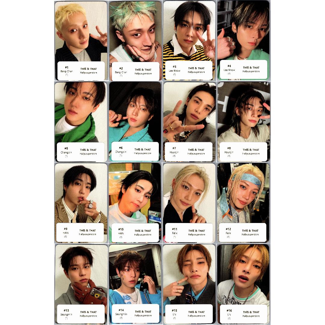 Stray Kids "THIS &amp; THAT" - Official Photocard (Photobook Ver.) (1) [26.08.10]