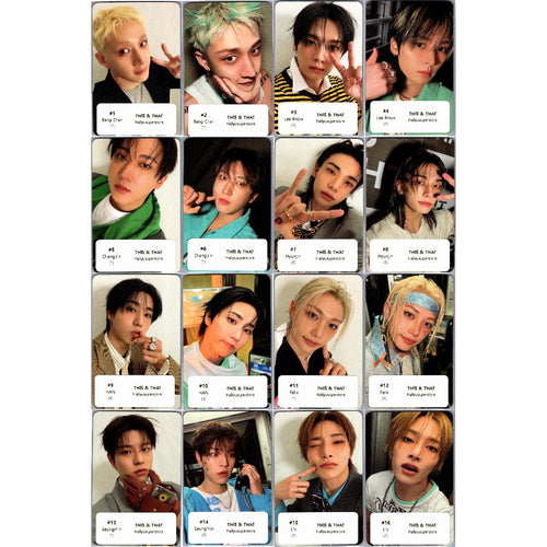 Stray Kids "THIS & THAT" - Official Photocard (Photobook Ver.) (1) [26.08.10]