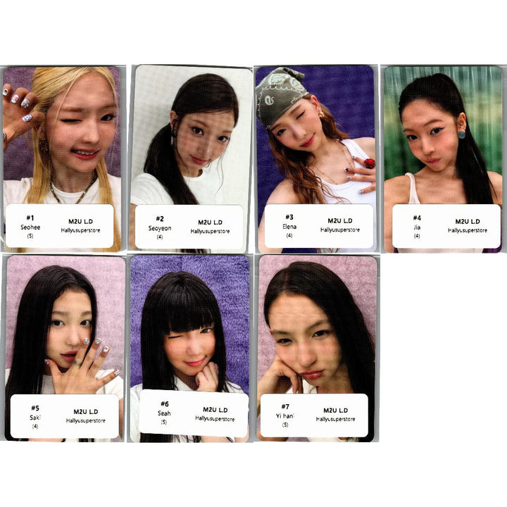 TUIDE The 1st EP "TUNE &amp; PLAY" - M2U Lucky Draw Event Photocard [26.08.25]