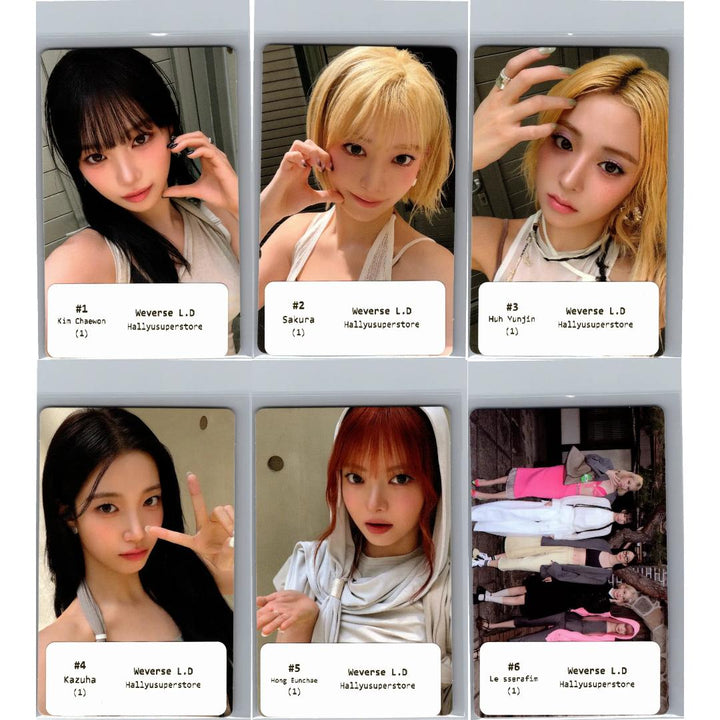 LE SSERAFIM "PUREFLOW" - Weverse Lucky Draw Event Photocard Round2 [26.06.16]