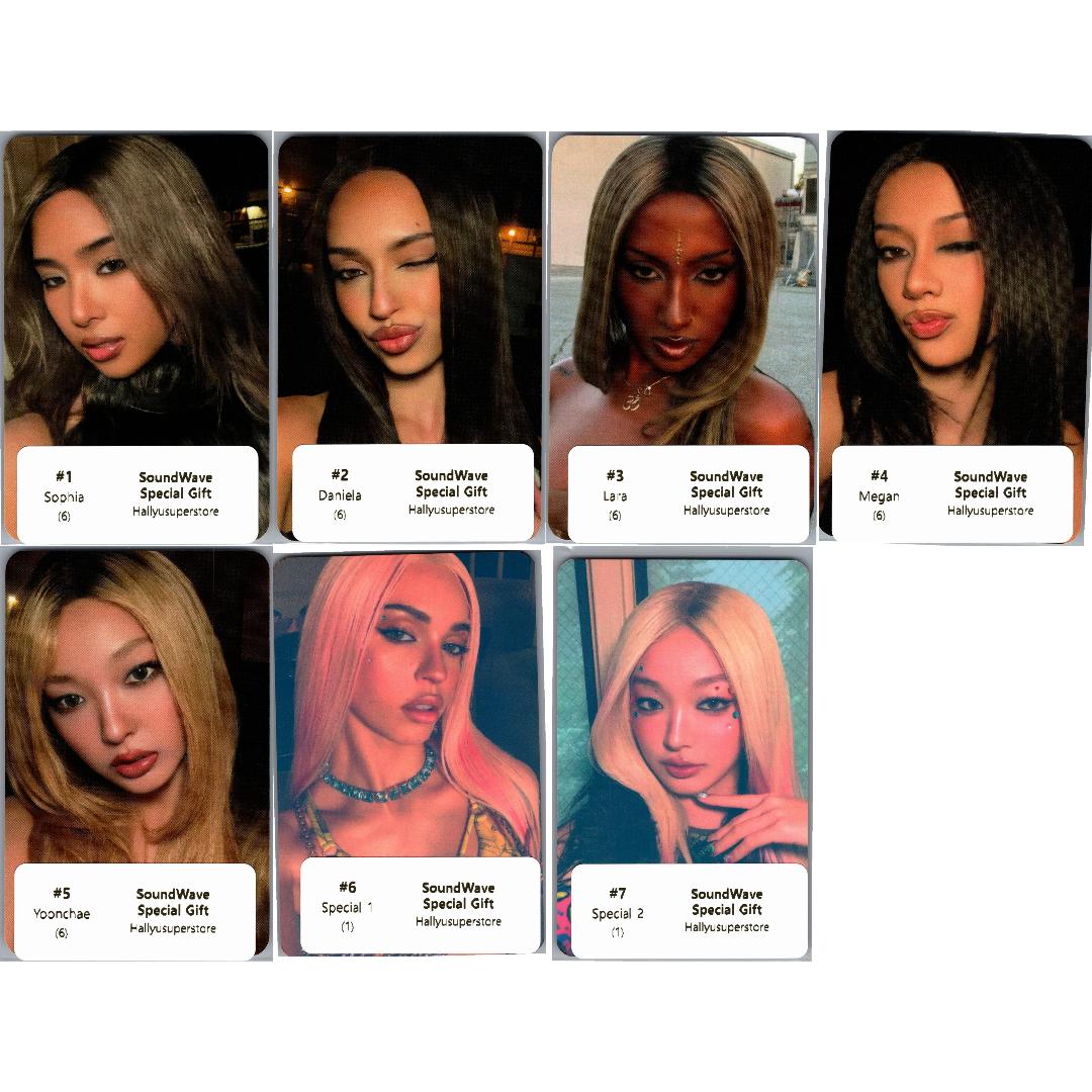 KATSEYE "WILD" - Soundwave Special Gift Photocard [26.07.24]