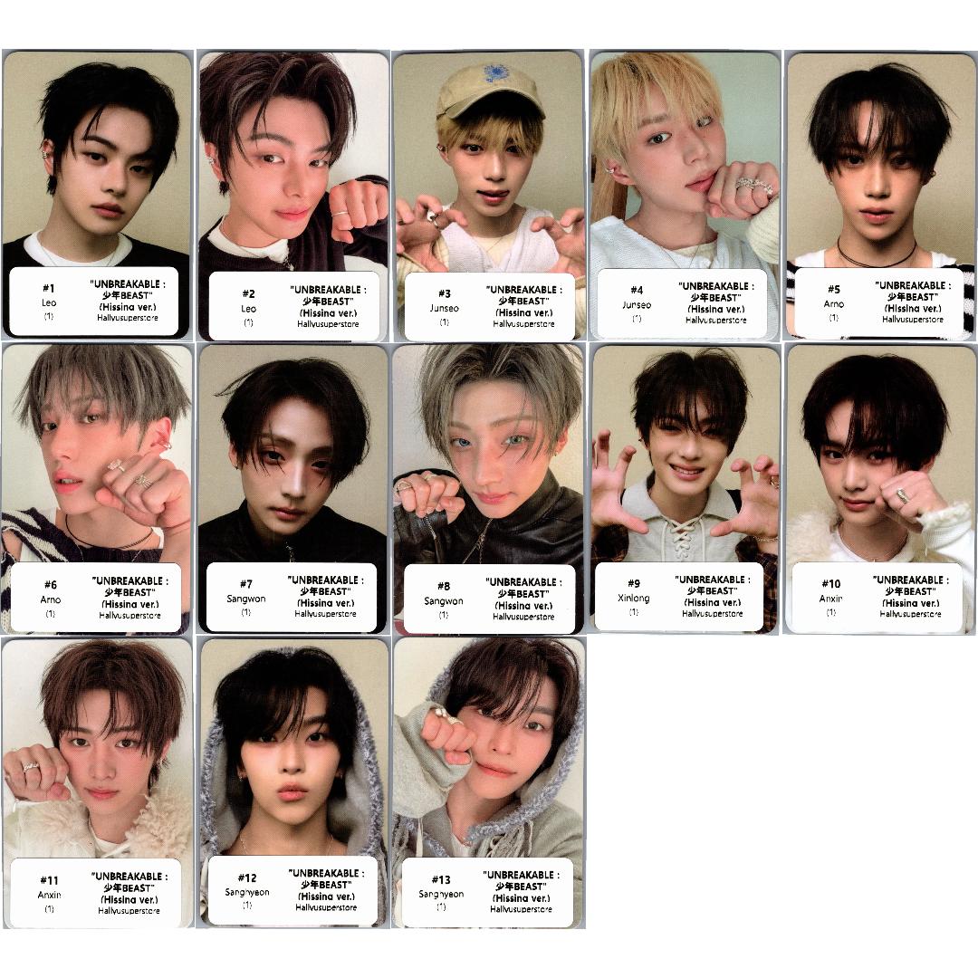 ALPHA DRIVE ONE "UNBREAKABLE : 少年BEAST" - Officail Photocard (Hissing Ver.) [26.08.25]