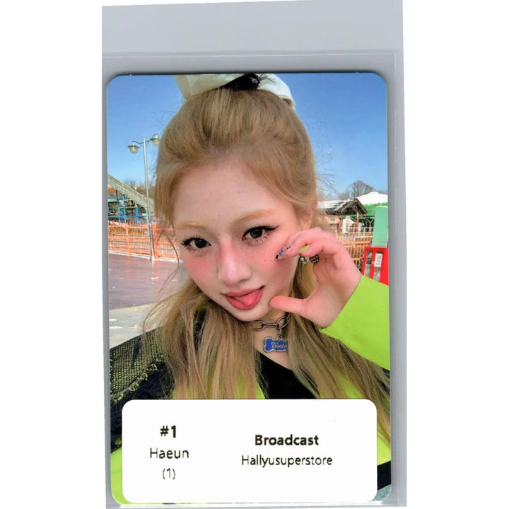 HAEUN (of UNCHILD) "We Are UNCHILD" - Broadcast Photocard