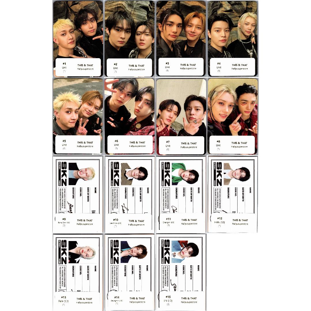 Stray Kids "THIS &amp; THAT" - Official Photocard (Photobook Ver.) (2) [26.08.10]