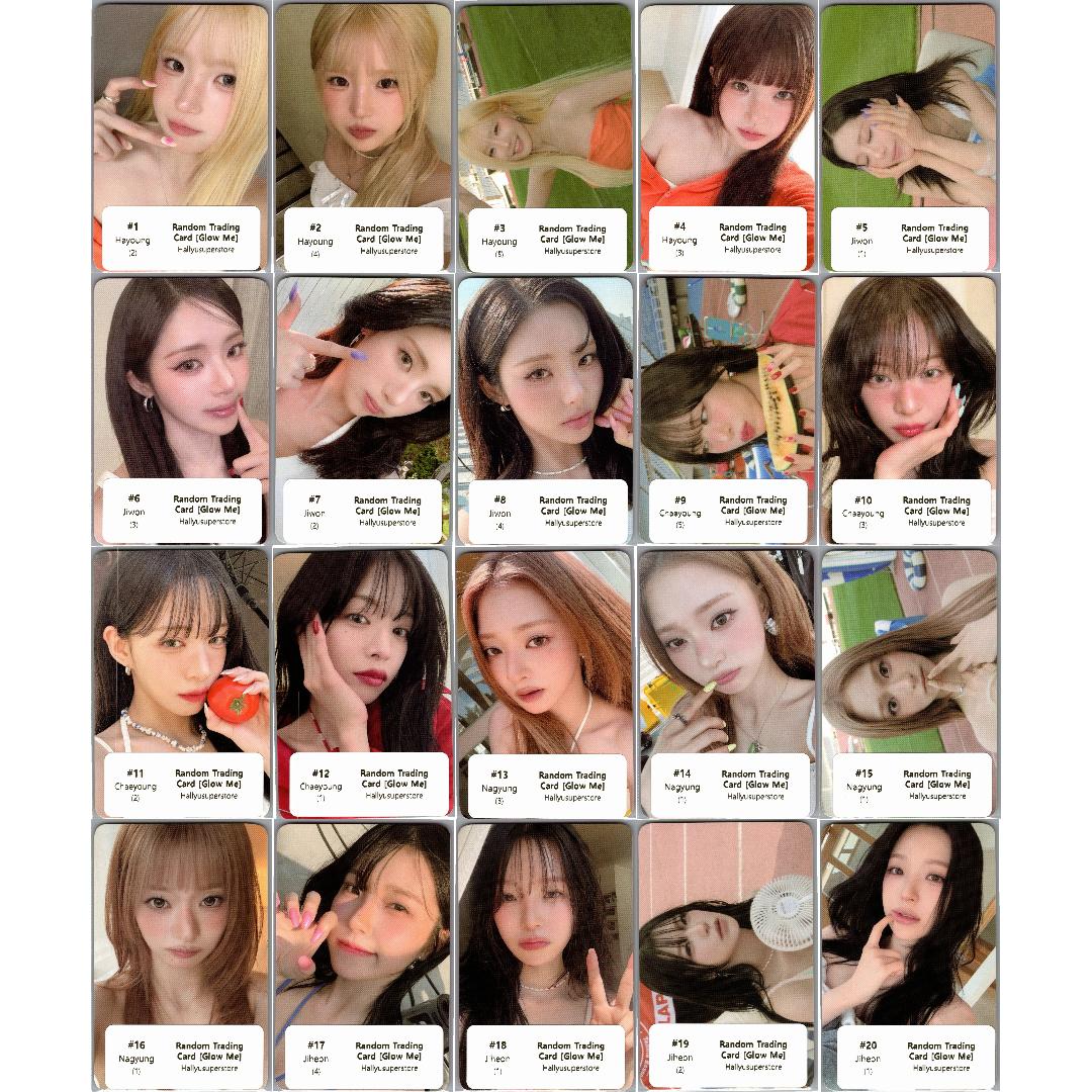 fromis_9 "Glow ME" - POP-UP Store Random Trading Photocard [26.07.22]