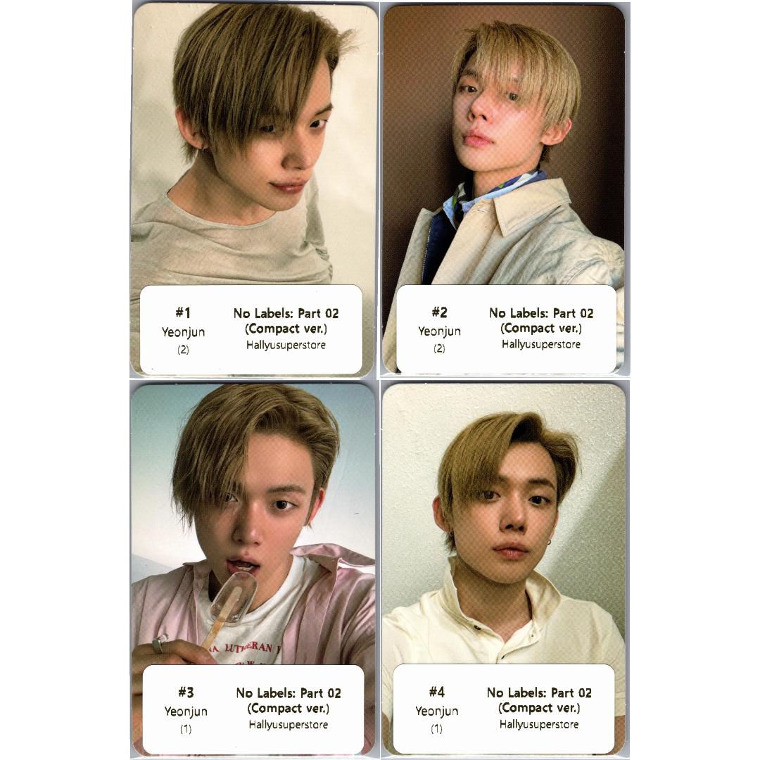 YEONJUN "NO LABELS: PART 02" - Official Photocard (COMPACT Ver.) [26.07.16]
