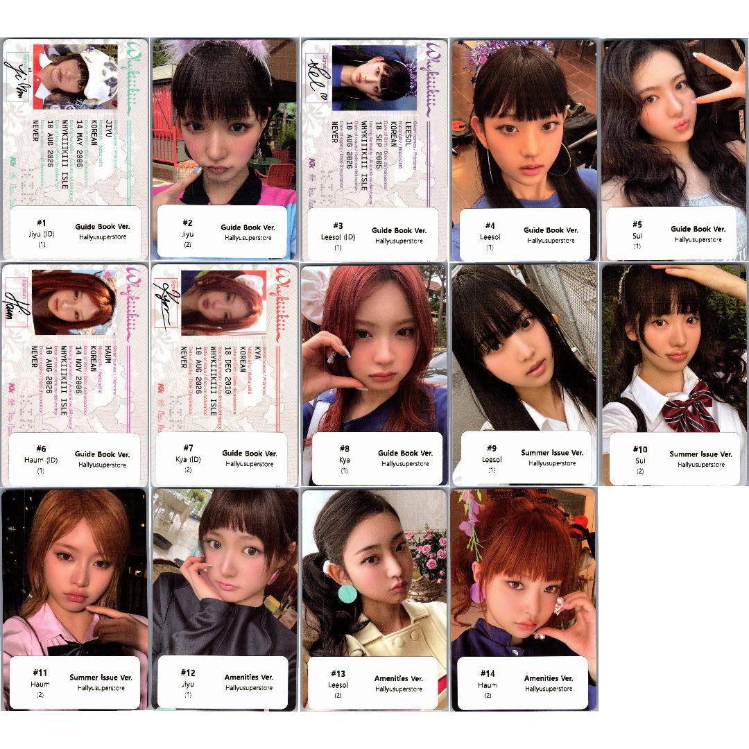 KiiiKiii "WhyKiiiKiii" - Official Photocard [26.08.18]