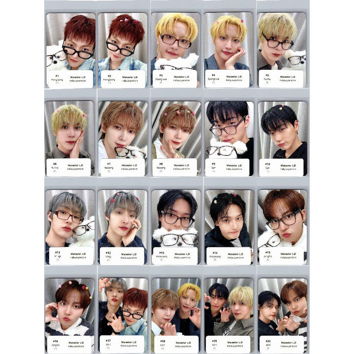 ATEEZ "GOLDEN HOUR : Part.5" - Makestar Lucky Draw Event Photocard [26.06.26]