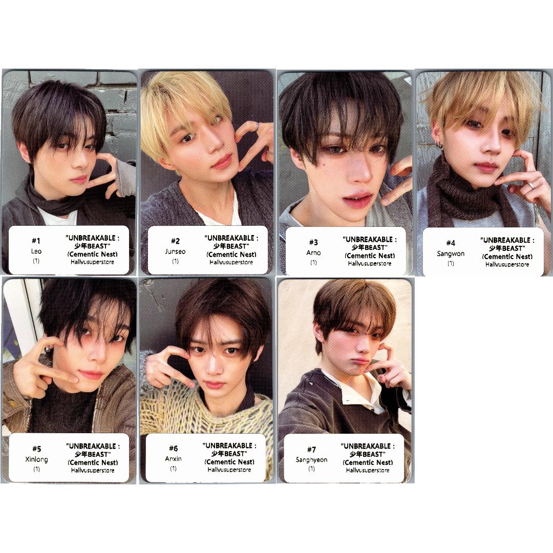 ALPHA DRIVE ONE "UNBREAKABLE : 少年BEAST" - Official Photocards (Cementic Nest Ver.) [26.08.27]