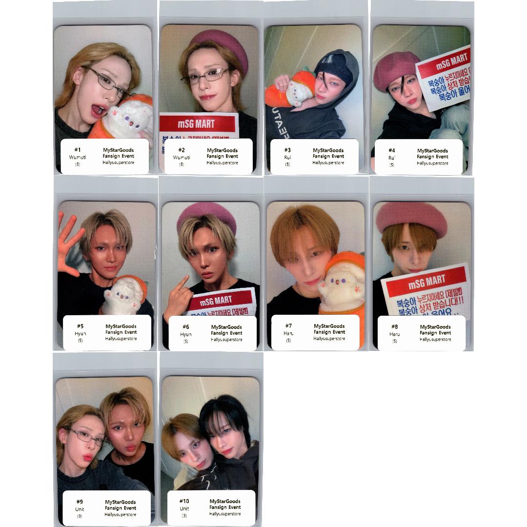 XLOV "I,God"- MyStarGoods Fansign Event Photocard R4 [26.07.07]