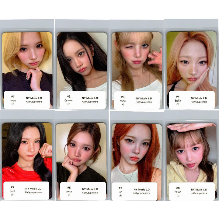 Hearts2Hearts "Lemon Tang" - NY Music Lucky Draw Event Photocard [26.07.01]