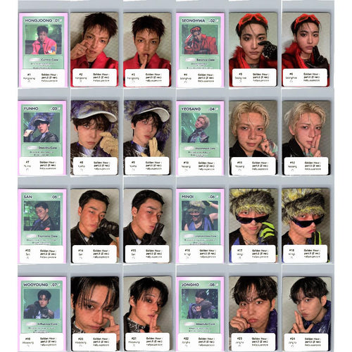 ATEEZ "GOLDEN HOUR : Part.5" - Official Photocard (Z ver.) [26.06.26]