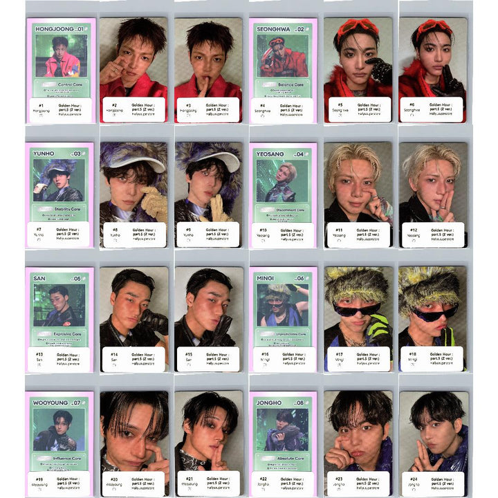 ATEEZ "GOLDEN HOUR : Part.5" - Official Photocard (Z ver.) [26.06.26]