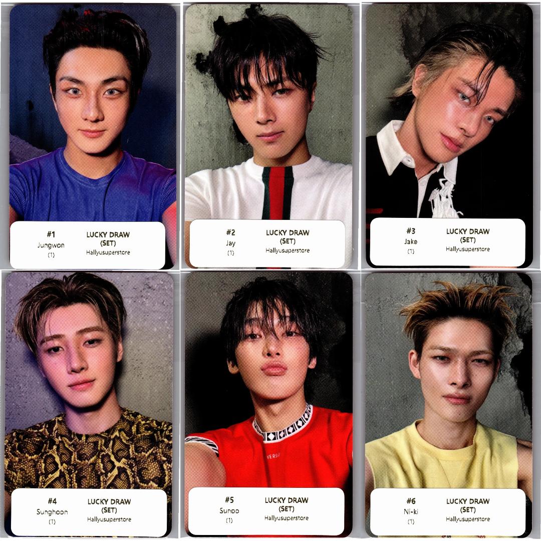ENHYPEN "THE SIN : BLISS" - Lucky Draw Event Photocard (Set Ver.) [26.08.24]