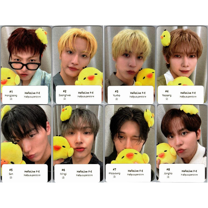 ATEEZ "GOLDEN HOUR : Part.5" - Hellolive Fansign Event Photocard (DIGIPACK Ver.) [26.07.22]