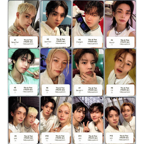 Stray Kids "THIS & THAT" - Official Photocard (TRUCK Ver.) [26.08.10]
