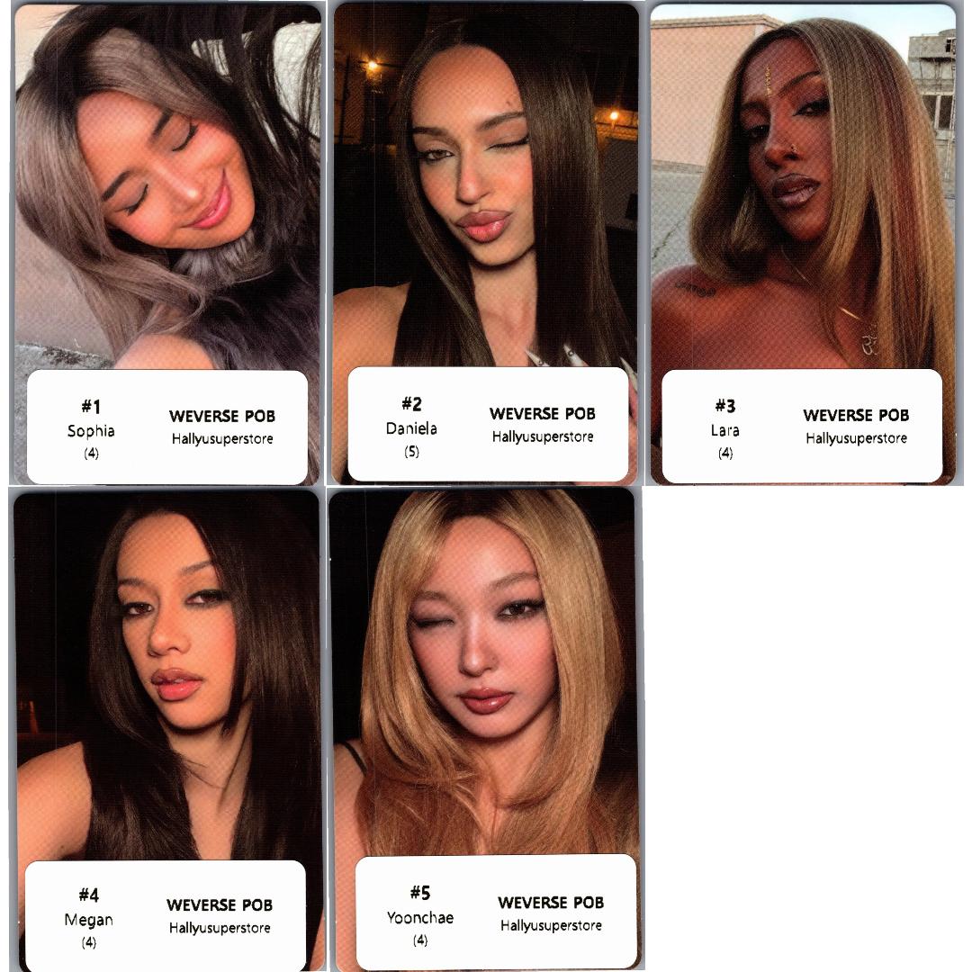 KATSEYE "WILD" - Weverse Shop Pre-Order Benefit Photocard (Photobook Ver.) [26.08.18][Restocked 08/19]