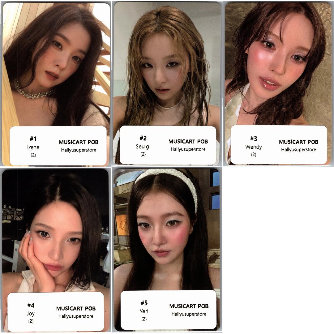 Red Velvet "Velvet Summer" - MusicArt Pre-Order Benefit Photocard (Big Wave Ver.) [26.08.18]
