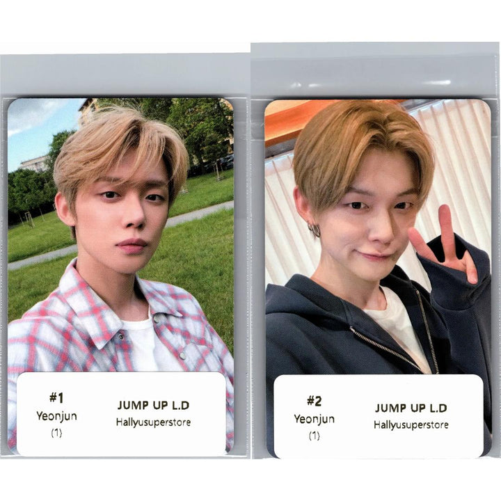 YEONJUN (of TXT) "NO LABELS: PART 02" - Jump UP Lucky Draw Event Photocard [26.07.13]