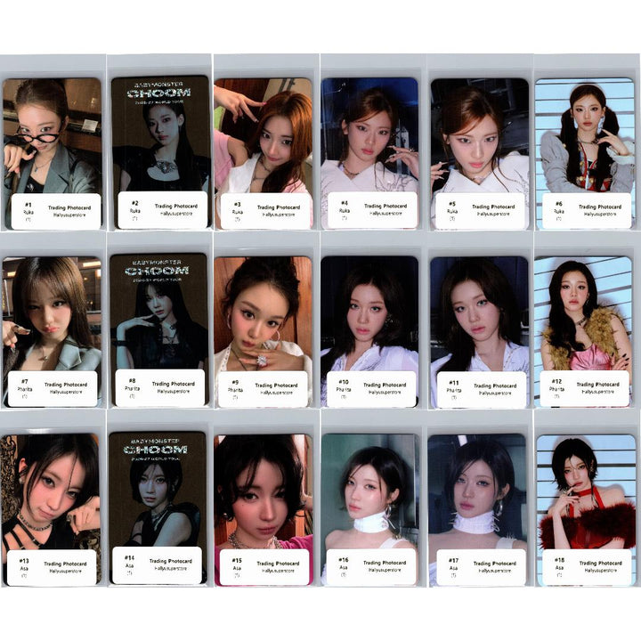 BABYMONSTER -"2026-27 BABYMONSTER WORLD TOUR" [CHOOM] Pop-Up Store Random Trading Photocard (1) [26.06.22]