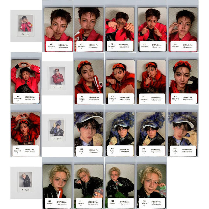 ATEEZ "GOLDEN HOUR : Part.5" - Official Photocard (DIGIPACK ver.) (1) [26.06.29]