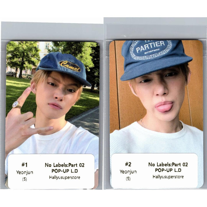 YEONJUN "NO LABELS: PART 02" - POP-UP Store Lucky Draw Event Photocard [263.07.14]