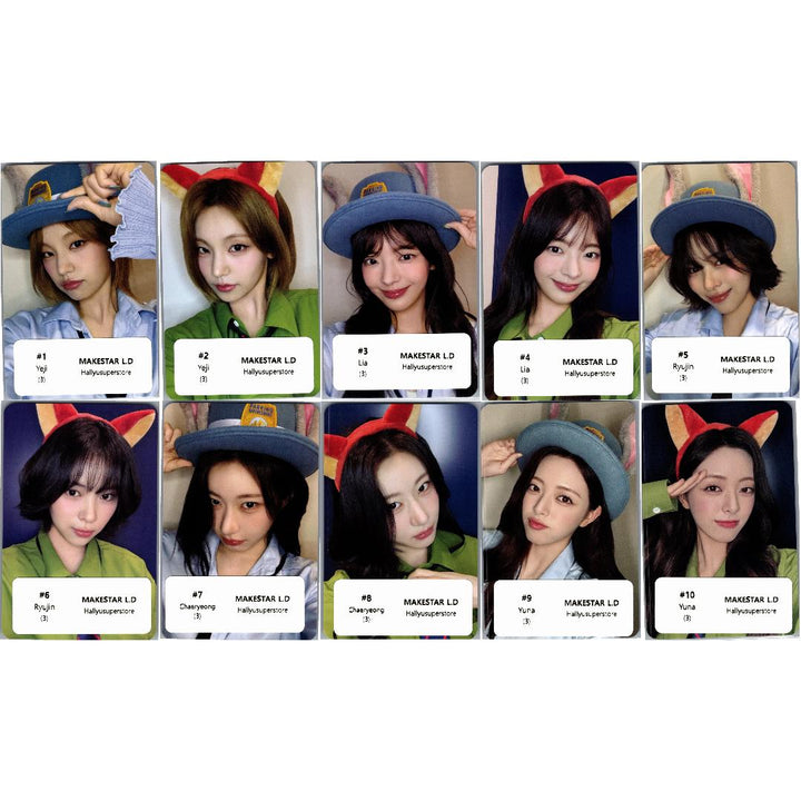 ITZY "Motto"- Makestar Lucky Draw Event Photocard R2 [26.08.25]