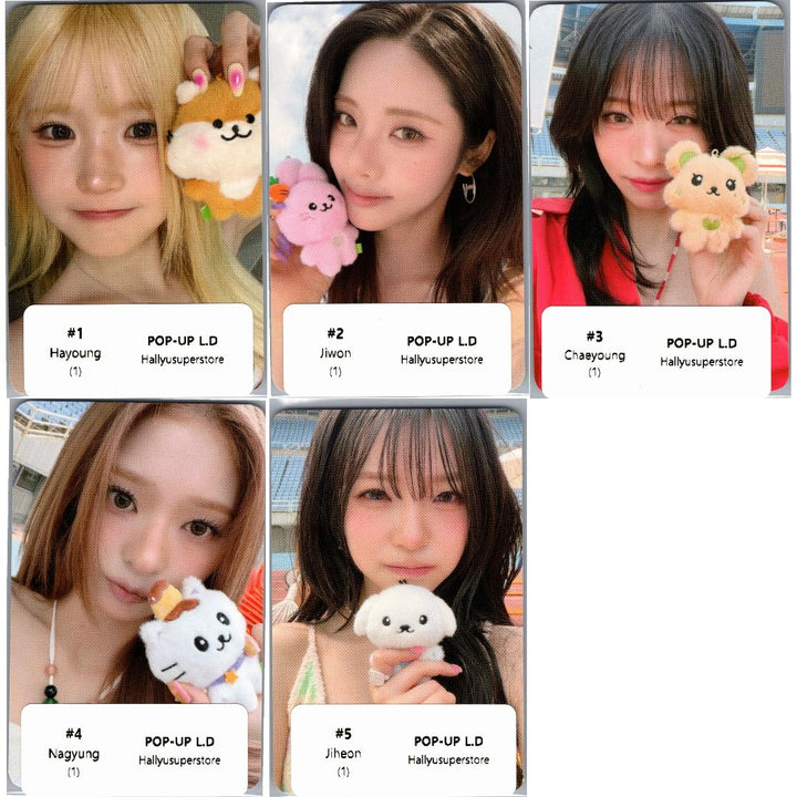 fromis_9 "Glow ME" - POP-UP Store Lucky Draw Event Photocard [26.09.02]